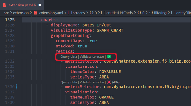 metric selector lens