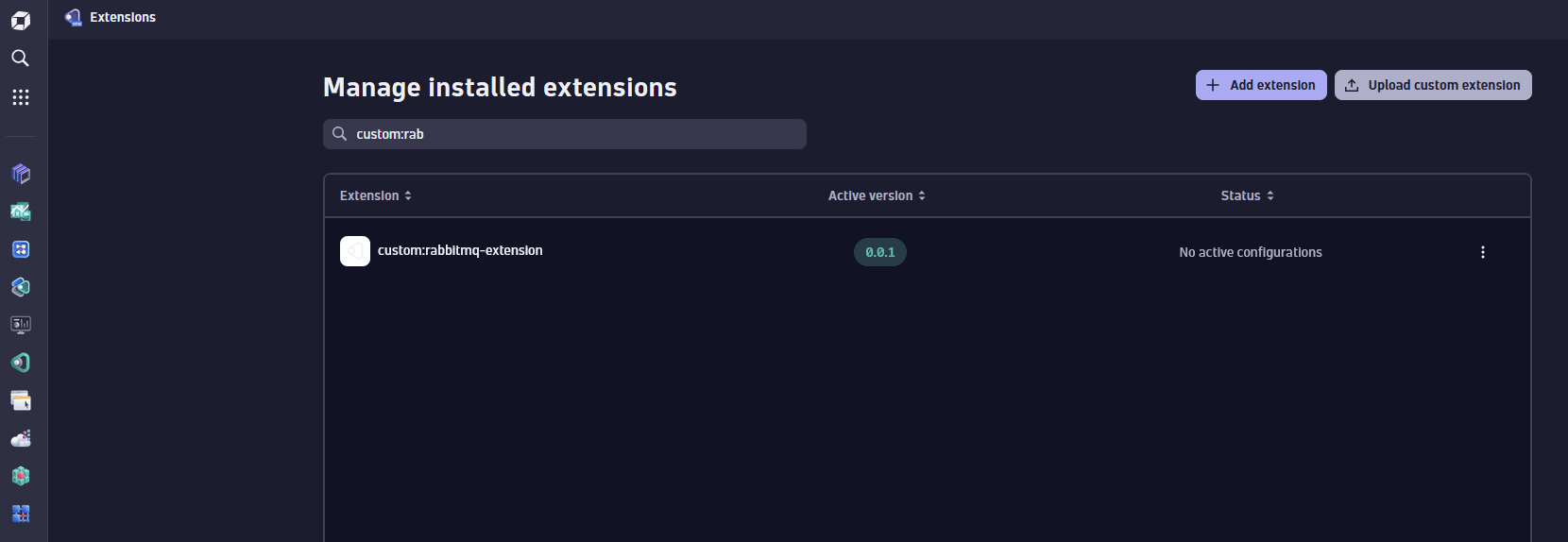 configure python extension