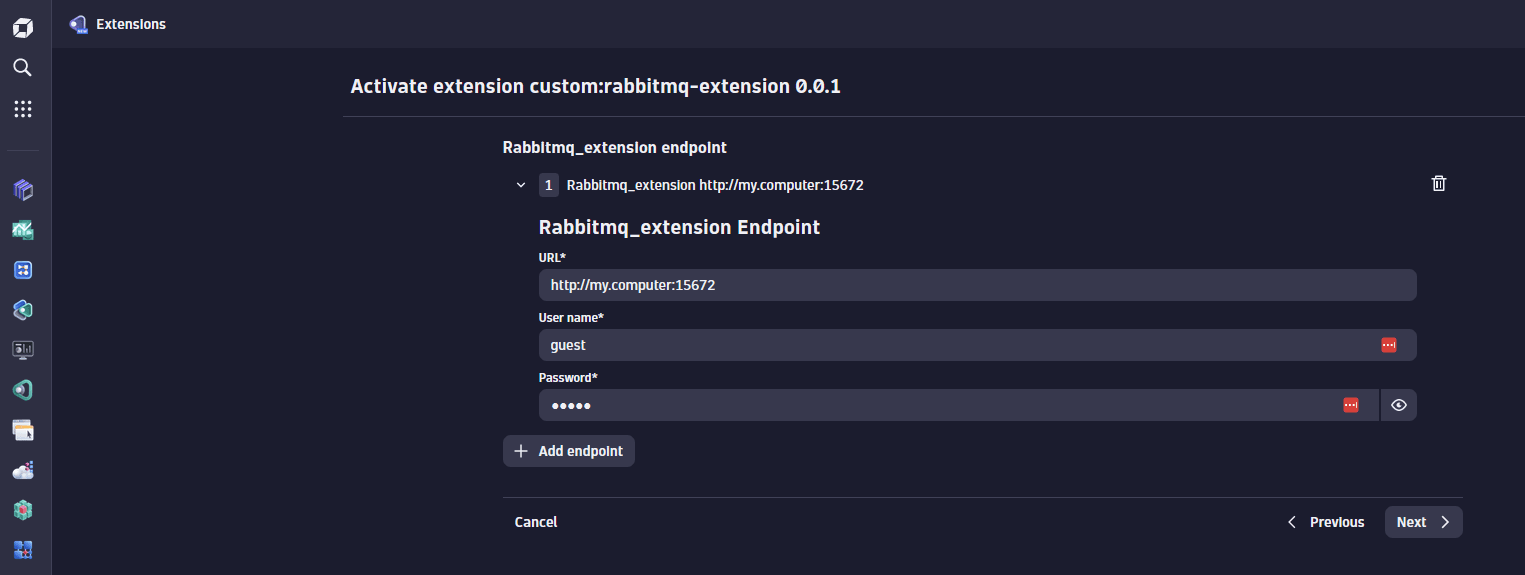 configure python extension