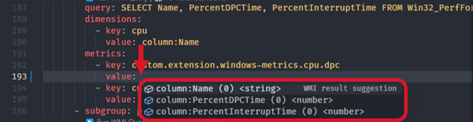 wmi query completions