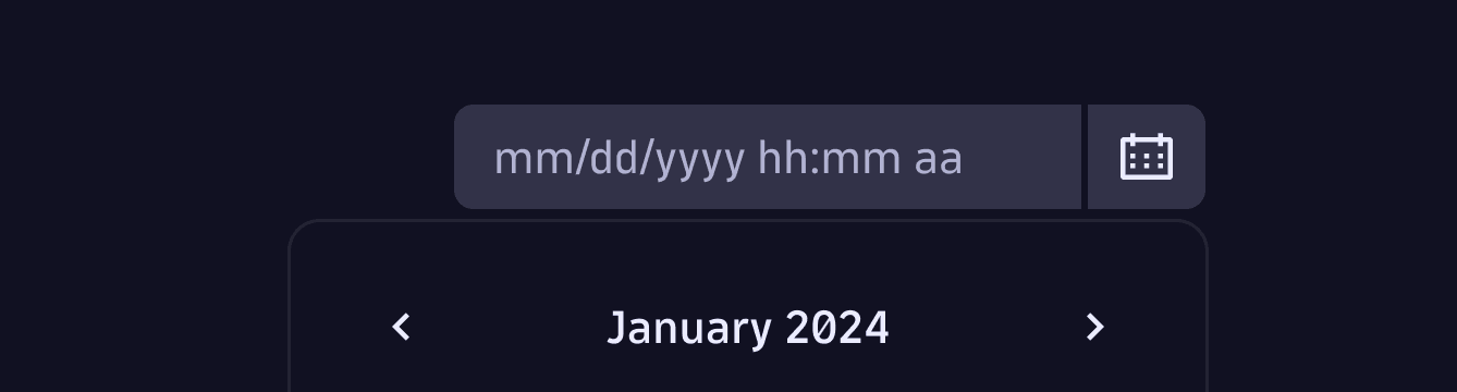 DateTimePicker