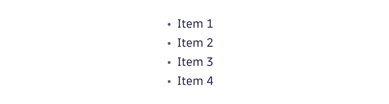 List