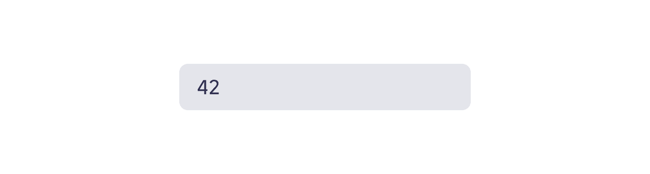 NumberInput